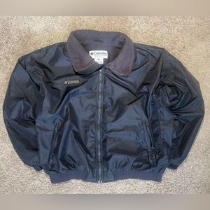Vintage 2000s Columbia Sportswear Full Zip Fleece Nylon Jacket